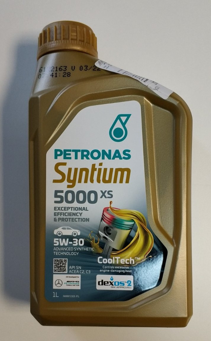Моторное масло Petronas Syntium 5000 XS 5W-30 1л