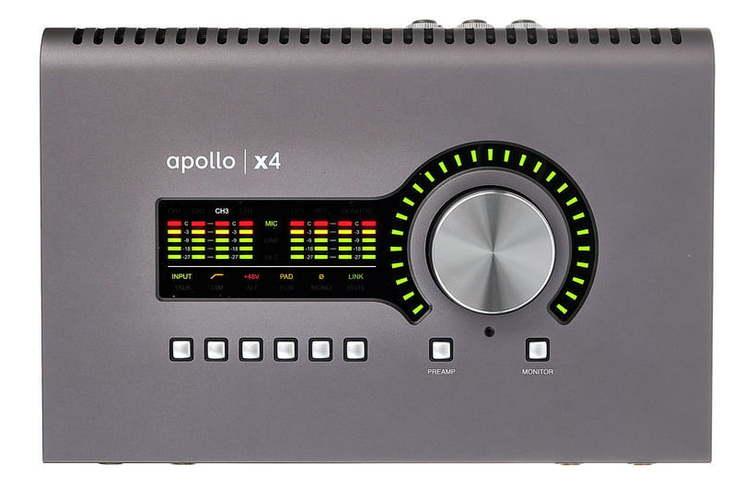 Аудио-интерфейс UNIVERSAL AUDIO Apollo x4 Heritage Edition - фото 5 - id-p93022117