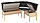 Кухонный угловой диван Этюд 2-1 облегченный с ящиками (Боровичи-мебель), фото 6