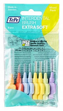Межзубные ершики ТеРе Extra Soft Mixed (особо мягкая щетина), уп. 8 штук