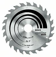 Пильный диск Optiline Wood Bosch 190 x 30 x 2,6 mm, 24 (2608640615) Bosch