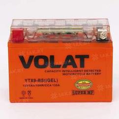 Мотоаккумулятор VOLAT YTX9-BS (iGEL) (9 A/h), 115A L+ (150x87x107)