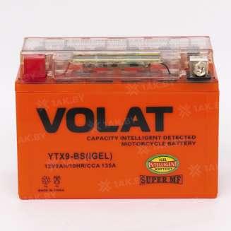 Мотоаккумулятор VOLAT YTX9-BS (iGEL) (9 A/h), 115A L+ (150x87x107) - фото 1 - id-p148978429