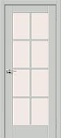Межкомнатная дверь Прима-11.1 Grey Matt Magic Fog Эмалит