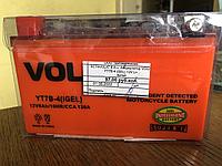 Мотоаккумулятор VOLAT YT7B-4 iGEL (8 A/h), 130A L+ (145x65x94)