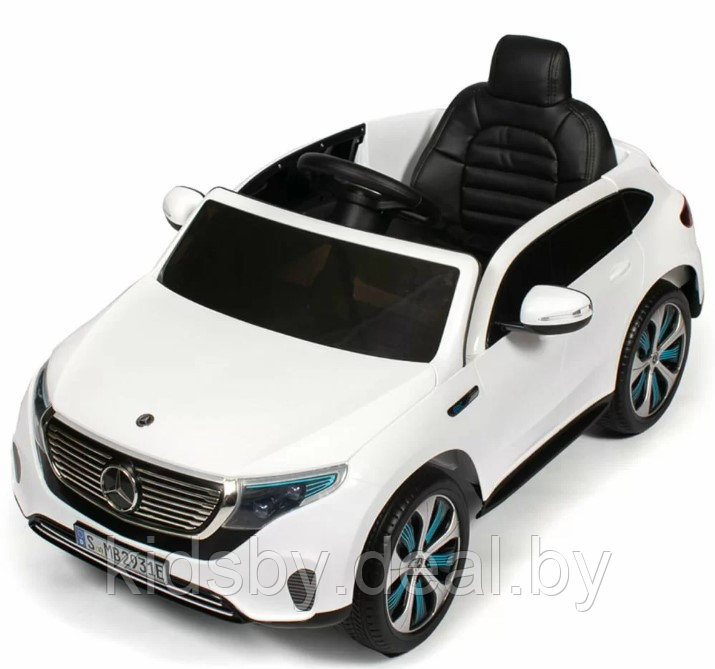 Детский электромобиль RiverToys Mercedes-Benz EQC 400 HL378 (белый) Лицензия - фото 3 - id-p181179008