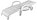 Шезлонг складной на колесах СтандартПластикГрупп 150-0008 (1860х765х890мм) белый, фото 2