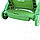 Шезлонг складной на колесах СтандартПластикГрупп 150-0008 (1860х765х890мм) зеленый, фото 3
