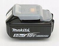 Аккумуляторный блок 18В 1x5.0 Ah BL1850B (индикатор заряда) картон, MAKITA Makita