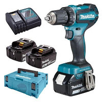 Дрель-шуруповерт безударная аккумуляторная Makita DDF485RF3J