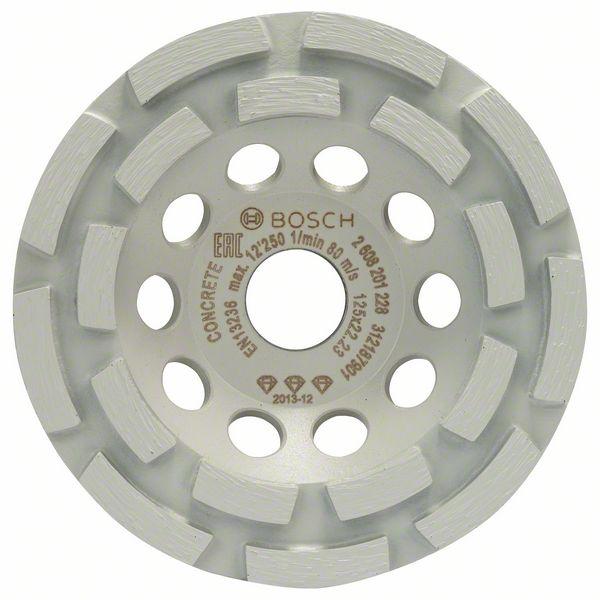 Алмазный чашечный шлифкруг Best for Concrete Bosch 125 x 22,23 x 4,5 мм (2608201228) Bosch - фото 1 - id-p181182430