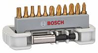 Набор бит для шуруповерта 11 шт, вкл держатель для бит Bosch PH1; PH2; PH3; PZ1; PZ2; PZ3; T10; T15; T20; T25;