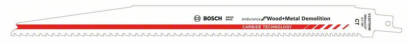 Пильное полотно для ножовки S1267XHM Wood+Metal Demolition Carbide Technology, BOSCH(2608653273) Bosch - фото 1 - id-p181183685