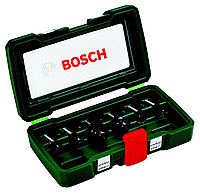 Набор фрез ручных с хвостовиком 8мм 6шт, BOSCH (2607019463) Bosch