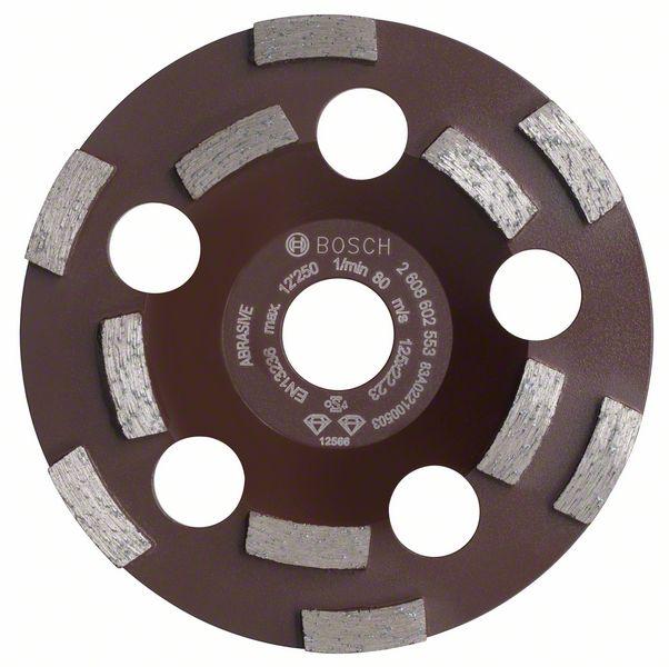 Алмазный чашечный шлифкруг Expert for Abrasive Bosch 125 x 22,23 x 4,5 мм (2608602553) BOSCH - фото 1 - id-p181185263
