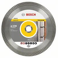 Алмазный отрезной круг Best for Universal Turbo Bosch 230 x 22,23 x 2,5 x 15 mm (2608602675) Bosch