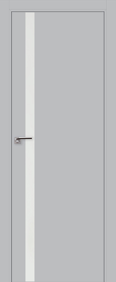 Дверь Манхэттен №6 E белый лак  2000*800 кромка ABS c 4-х сторон в цвет