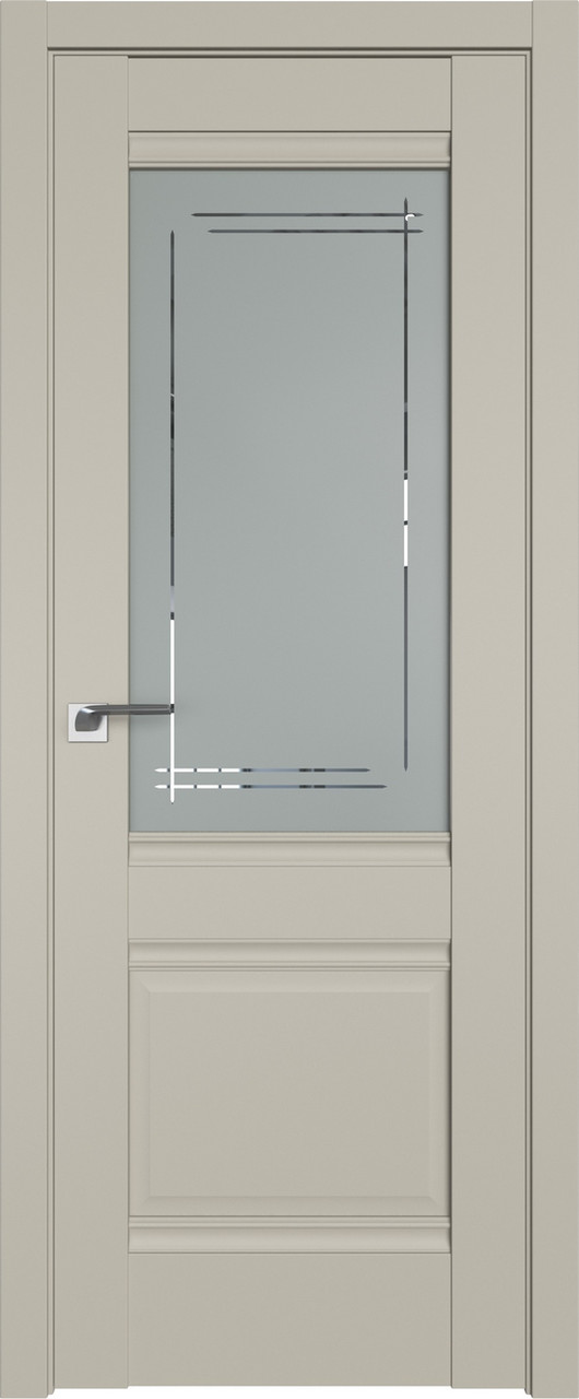 Дверь ProfilDoors 2U мадрид Шеллгрей Профильдорс