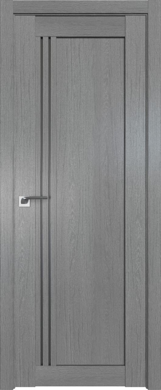 Дверь ProfilDoors 2.50XN графит Грувд Профильдорс
