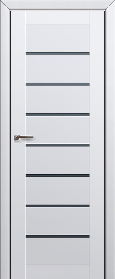 Дверь ProfilDoors Аляска 71U стекло графит Профильдорс