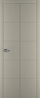 Quadratto ДГ ART Lite 800*2000 Серый шелк эмаль Межкомнатная дверь эмаль