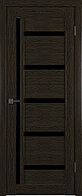 Дверное полотно GLLight 18 800*2000 дуб шоколад ультра черное (Ю)