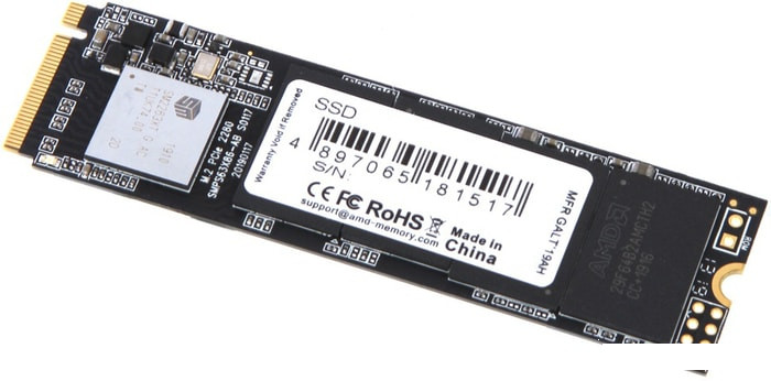 SSD AMD Radeon R5 NVMe 480GB R5MP480G8 - фото 1 - id-p181193996