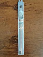 Спицы для вязания прямые металлические , 25 см в ассортименте