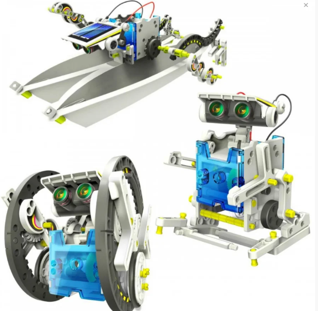 Робот-конструктор Solar 14 в1 на солнечной батарее - фото 2 - id-p181122406