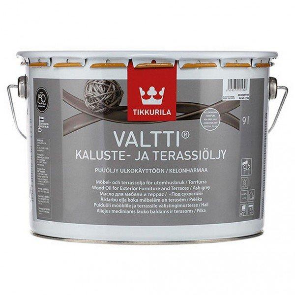Масло TIKKURILA Valtti kaluste (тиккурила валтти калусте), серое 0,9л