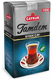 Турецкий черный чай Caykur Tamdem с бергамотом, 1000 гр. (Турция)