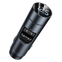 Автомобильное зарядное устройство Baseus Energy Column MP3 Charger (Wireless 5.0+5V/3.1A) (CCNLZ-0G)