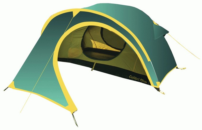 Палатка туристическая 2-x местная Tramp COLIBRI PLUS (V2) (6000 mm) - фото 3 - id-p181223920