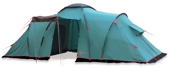 Палатка туристическая 6-и местная Tramp Brest 6 (V2) (5000 mm)