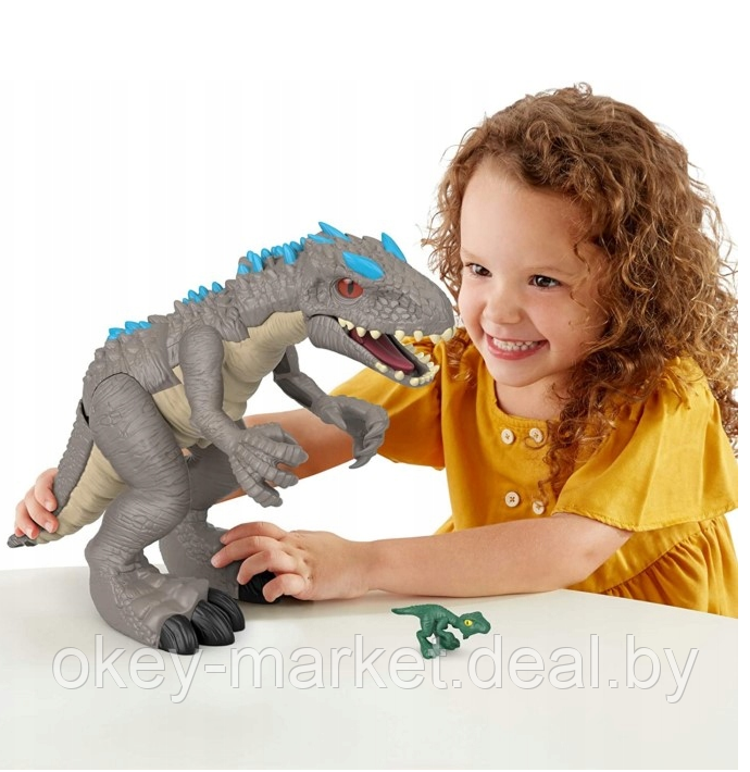 Фигурка динозавра Imaginext Jurassic World Индоминус Рекс GMR16 - фото 6 - id-p181226079