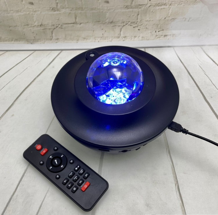 Музыкальный проектор ночник звездного неба Starry Projector Light (10 световых режимов, 3 уровня яркости, USB - фото 9 - id-p181227361