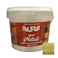 Эмаль акриловая Aura Effect Metall золото 0,25 кг