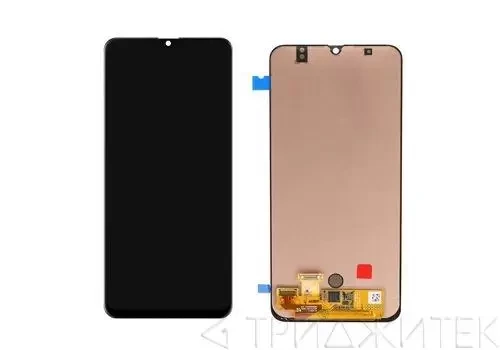 Дисплей для Samsung A505F, A507F Galaxy A50, A50s + тачскрин (черный) (OLED)