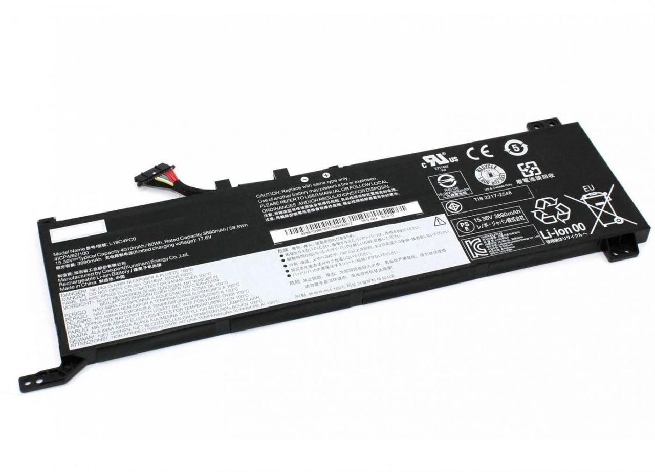 Аккумулятор (батарея) для ноутбука Lenovo Legion 5-15IMH05H (L19C4PC0) 15.36В, 60Wh 4010мАч