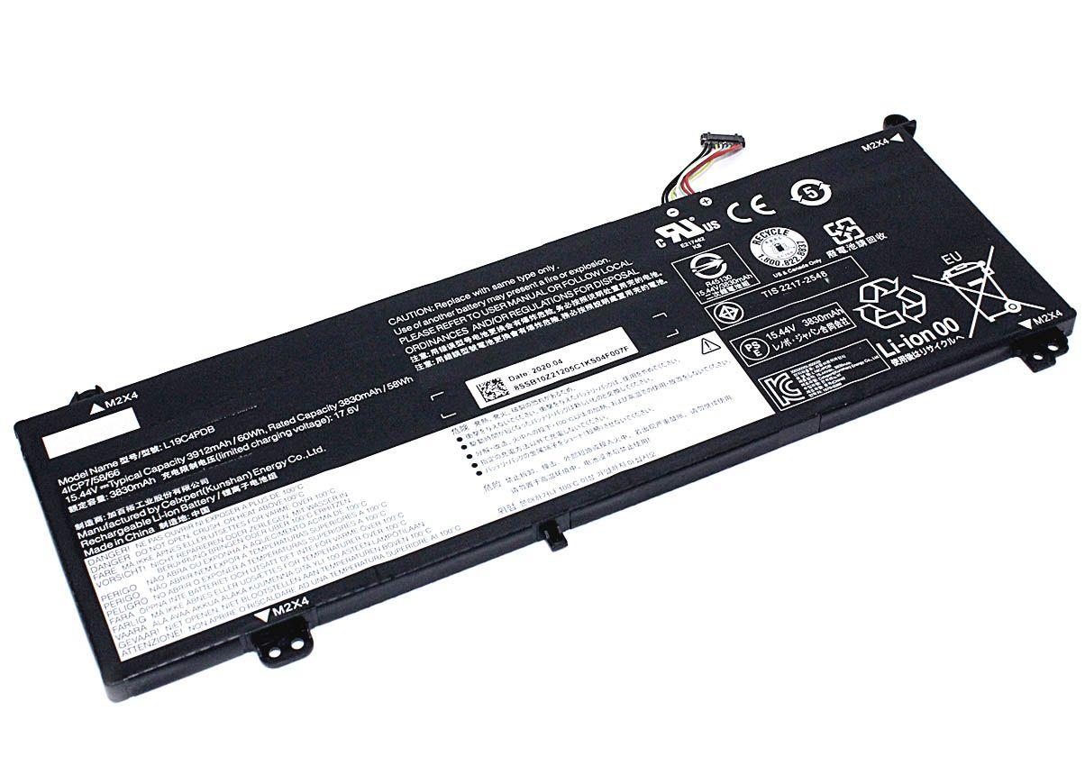 Аккумулятор (батарея) для ноутбука Lenovo ThinkBook 15 G2 ARE (L19C4PDB), 15.44В, 60Wh