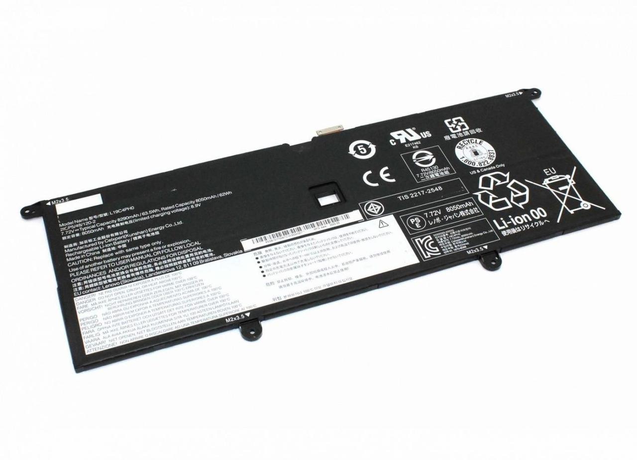 Аккумулятор (батарея) для ноутбука Lenovo Ideapad Yoga Slim 9-14 (L19C4PH0) 7.72V 63.5Wh