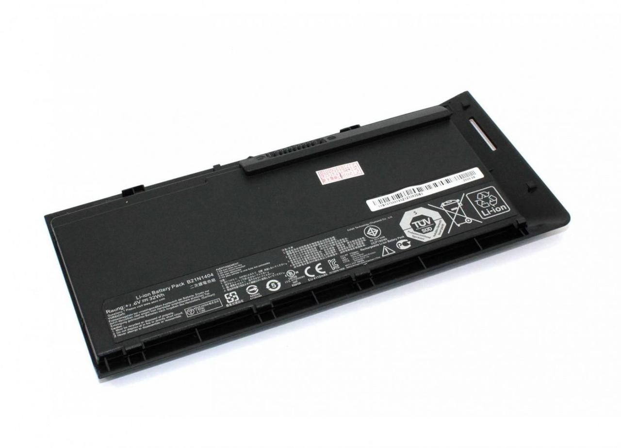 Аккумулятор (батарея) B21N1404 для ноутбука Asus Pro Advanced BU201LA, 7,6V 4200мАч, Li-Ion, черный(OEM)