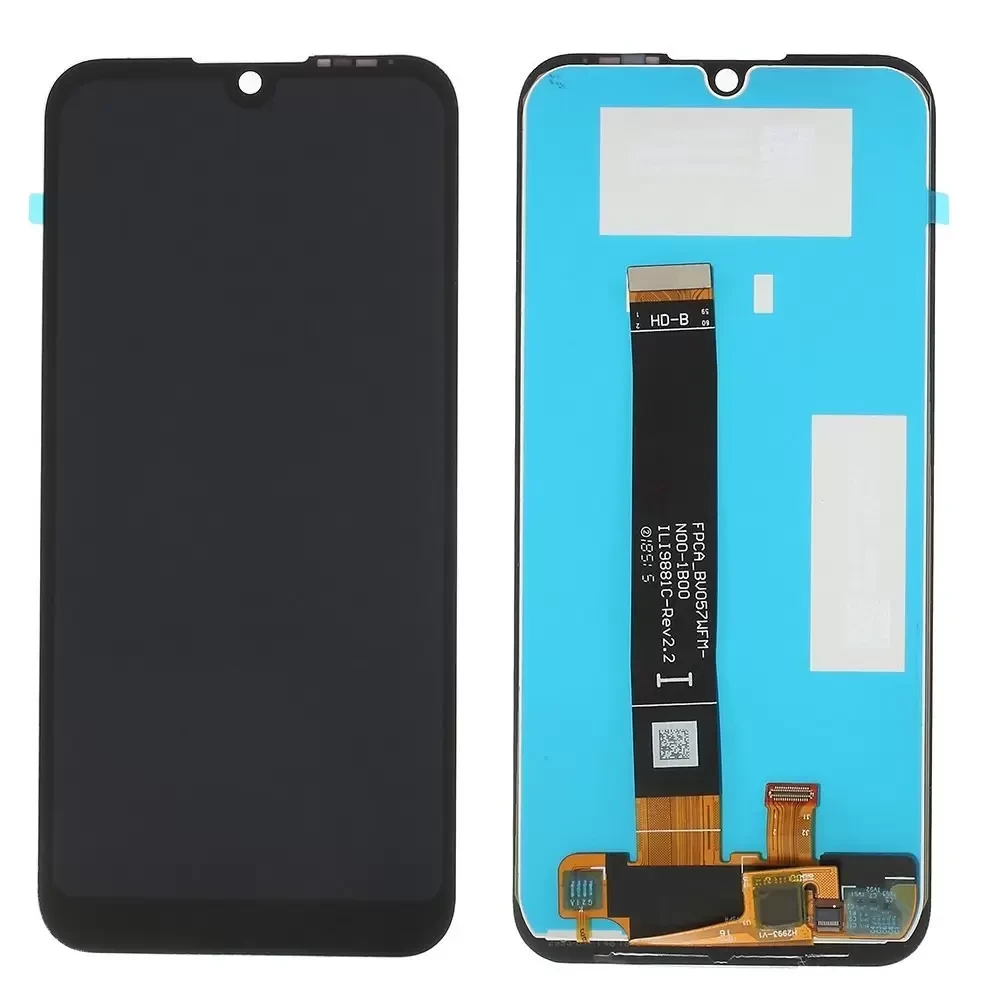 Дисплей (экран в сборе) для телефона Huawei Honor 8S (rev 4.4), черный