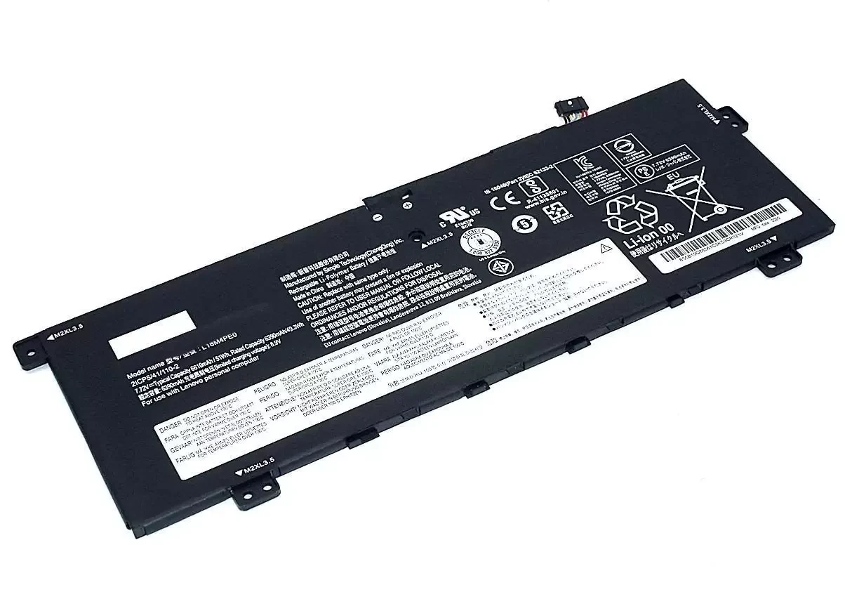 Аккумулятор (батарея) для ноутбука Lenovo Yoga C740-14IML (L18M4PE0) 7.72V 6610мАч