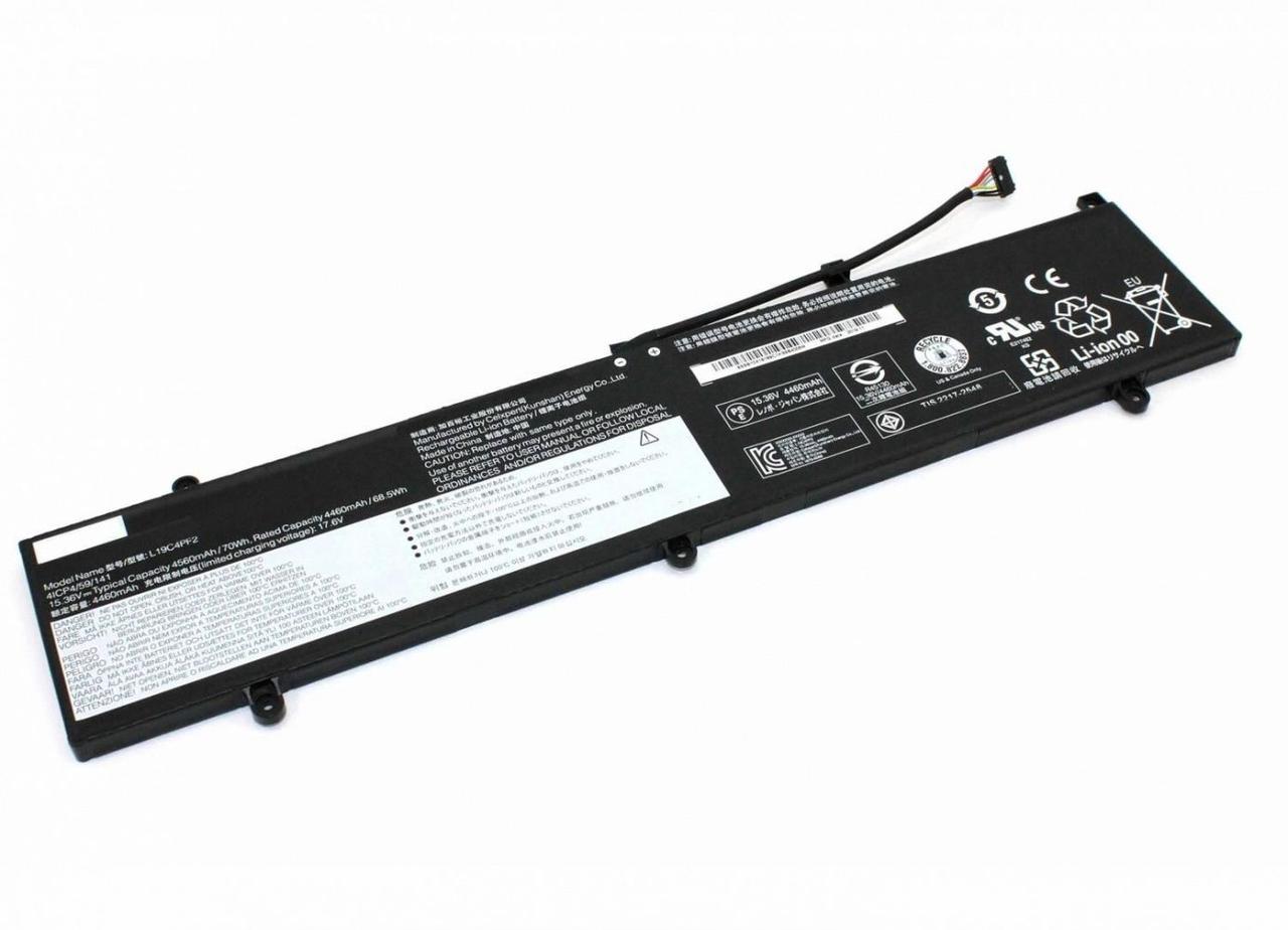 Аккумулятор (батарея) для ноутбука Lenovo Yoga Slim 7 15 (L19C4PF2) 15.36В, 4560мАч