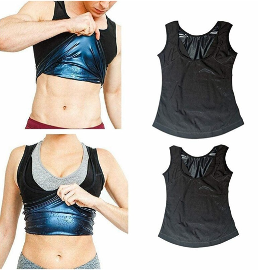 Майка для похудения Sweat Shaper, mens-womens (мужская и женская). Размер L/XL - фото 1 - id-p181239205