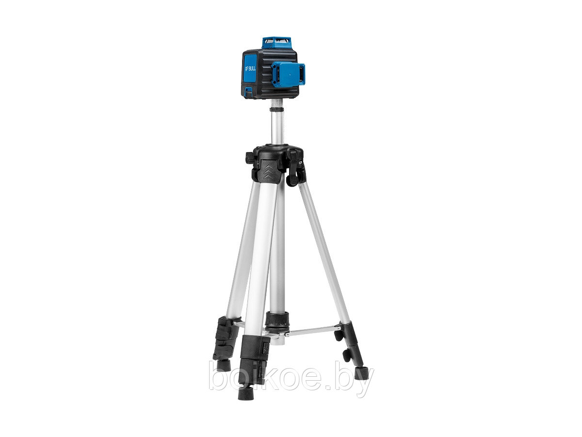 Нивелир лазерный линейный BULL LL 3401 (проекция: 3 плоскости 360°, до 80 м, +/- 0.30 мм/м, 1/4") - фото 2 - id-p181280120