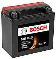 Мото аккумулятор Bosch M6 018 AGM (0 092 M60 180)