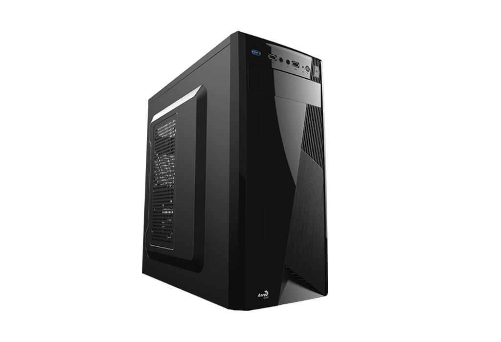 Корпус ATX Aerocool Cs-1101 500W (KCAS-500W PLUS) 2 x USB 3.0 + 1 x USB 2.0, HD Audio + Mic, 1 x 80mm FAN