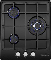 Газовая варочная панель MAUNFELD EGHE.43.33CB\G (45 см)